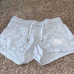 White Nike Shorts